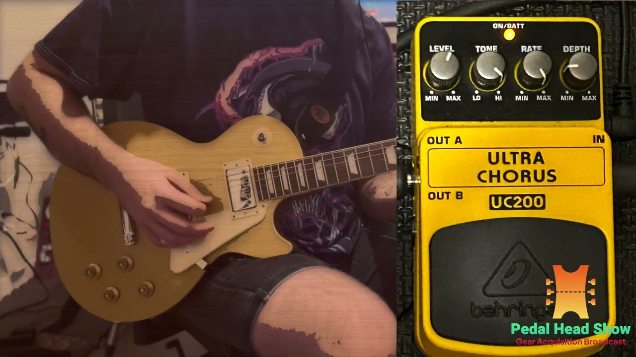 Behringer UC200 - Ultra Chorus - Demo - Review - The Pedal Head Show -