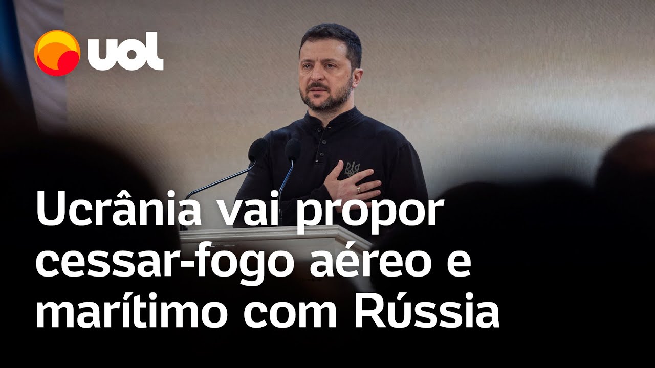 Após pressão de Trump, Ucrânia vai propor cessar-fogo aéreo e marítimo com Rússia
