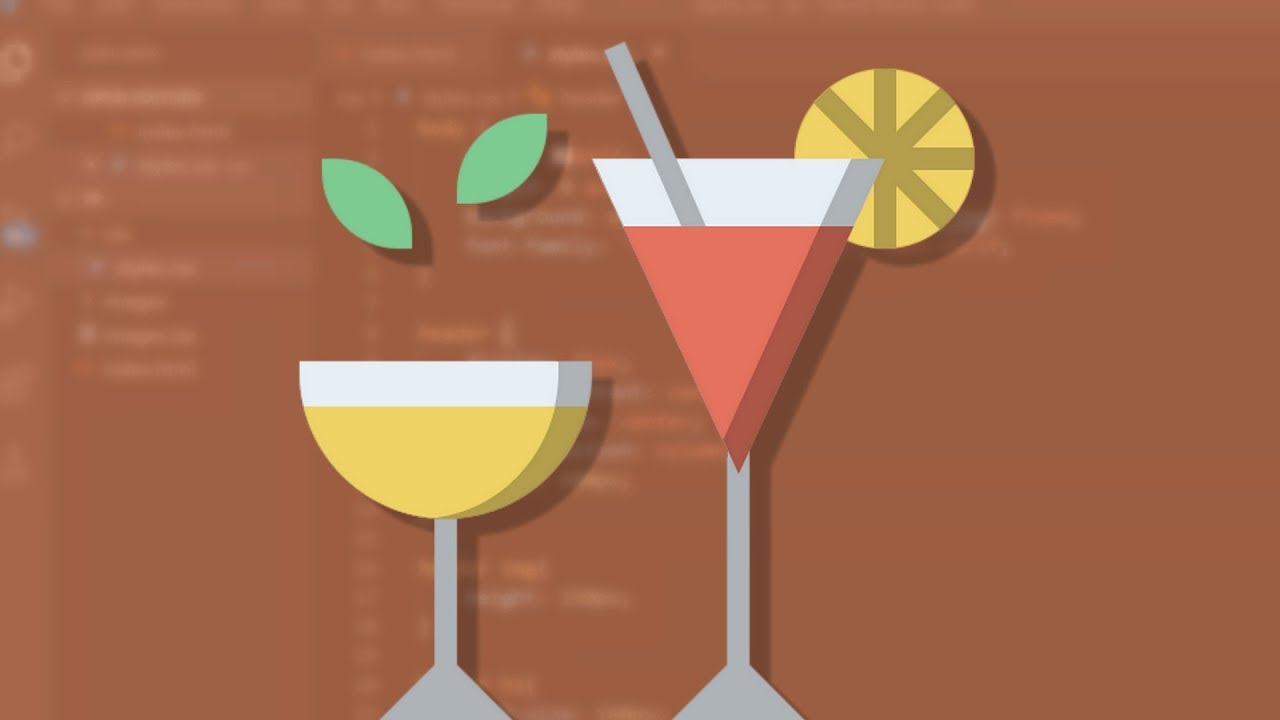 HTML/CSS - Site de bar à cocktails