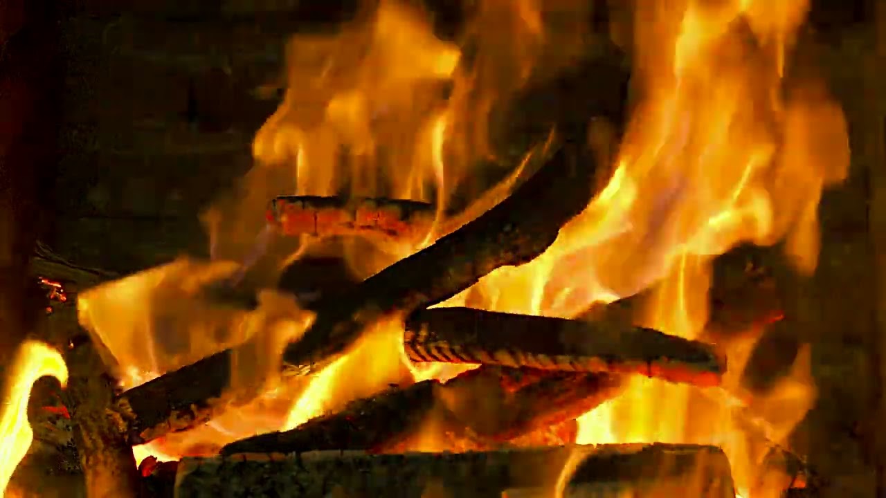 Saxophone Jazz Winter – Cozy Night Lounge Vibes with Crackling 4K Fireplace Warmth