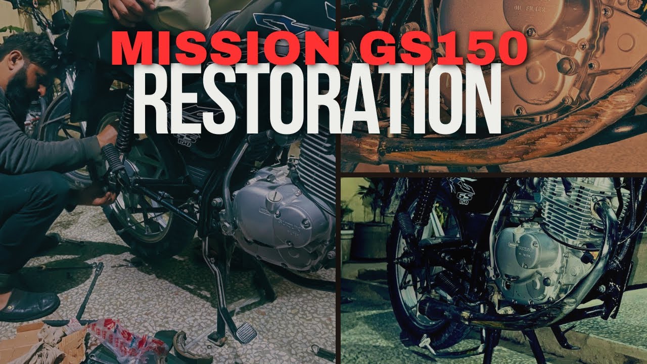 My Suzuki gs 150 restoration STARTS NOW 🤩🤲🏻