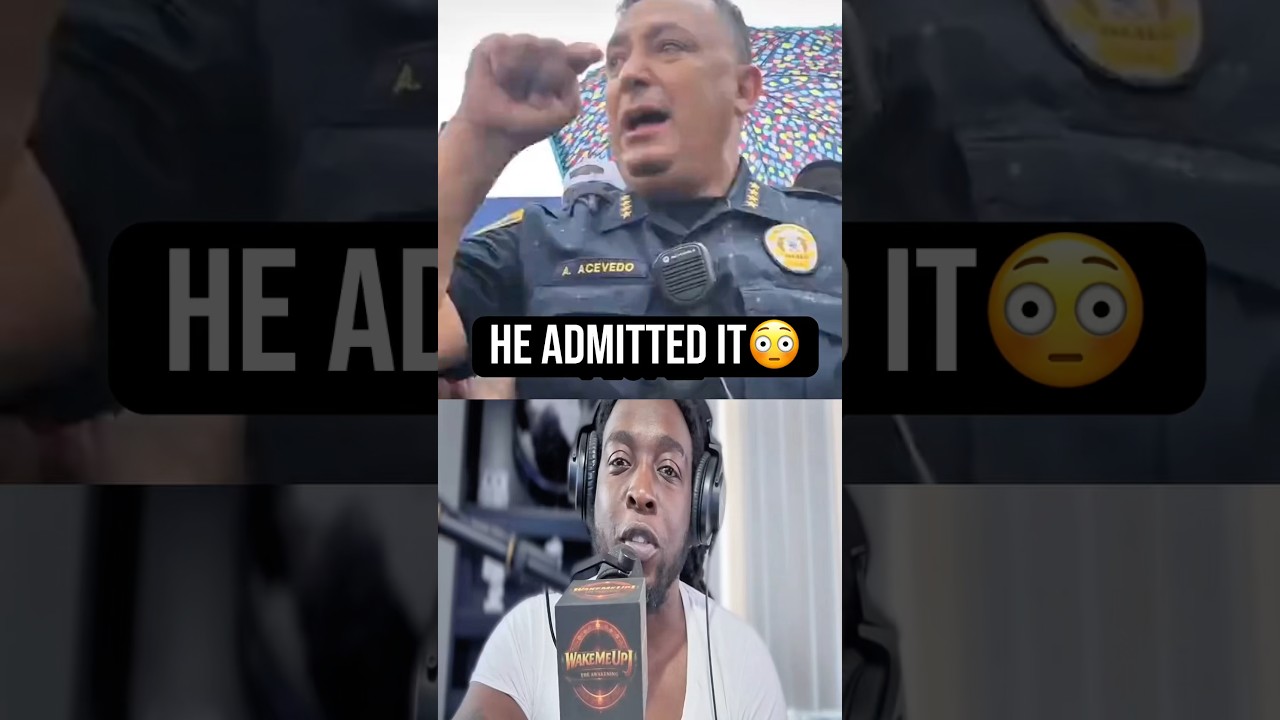 Police Officer Finally Says It 👀