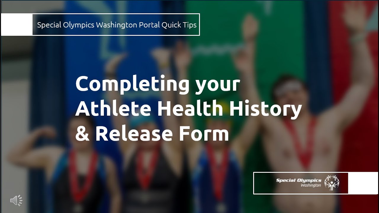 Completing Your Health History Form