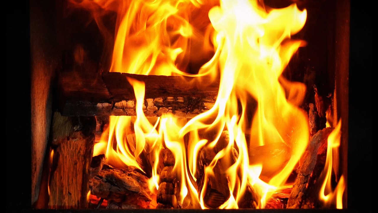 Real Fireplace Ambience 4K – Season 13 | Cozy Crackling Fire | Relax, Sleep & Study