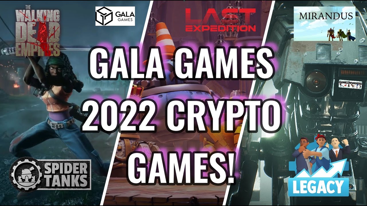 TOP 5 GALA GAMES 2022 NFT GAMES! Trailer Showreel!