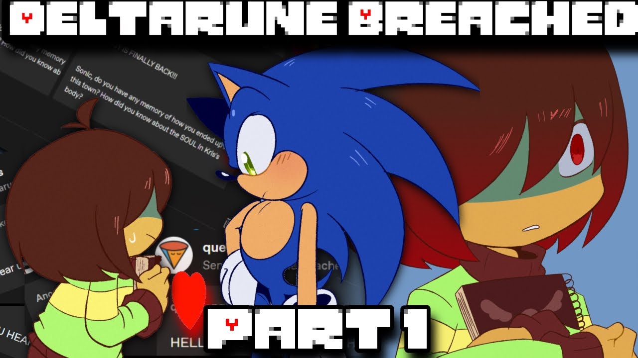 What if Sonic Could Hear Kris’s Soul? | Deltarune x Sonic Comic Dub