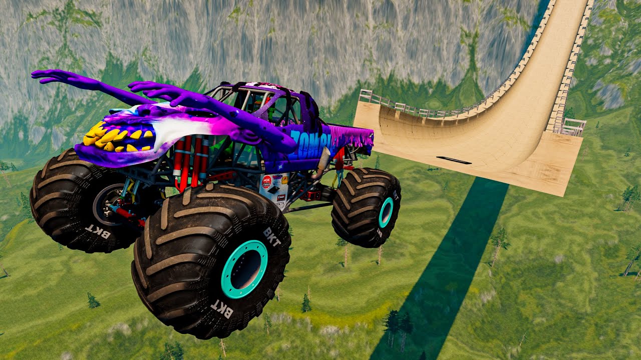 Monster Jam Big Air Challenge | Monster Truck Jaw-Dropping Jumps & Crashes #03