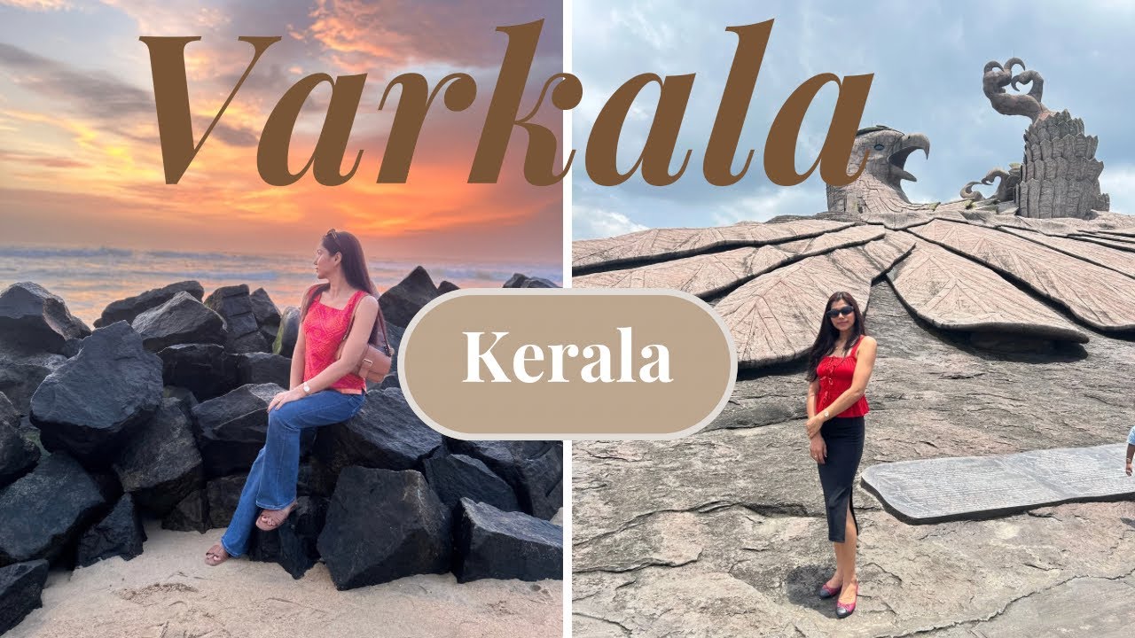 Varkala Vlog 📍| Where Cliff meet Sea 🌊 |