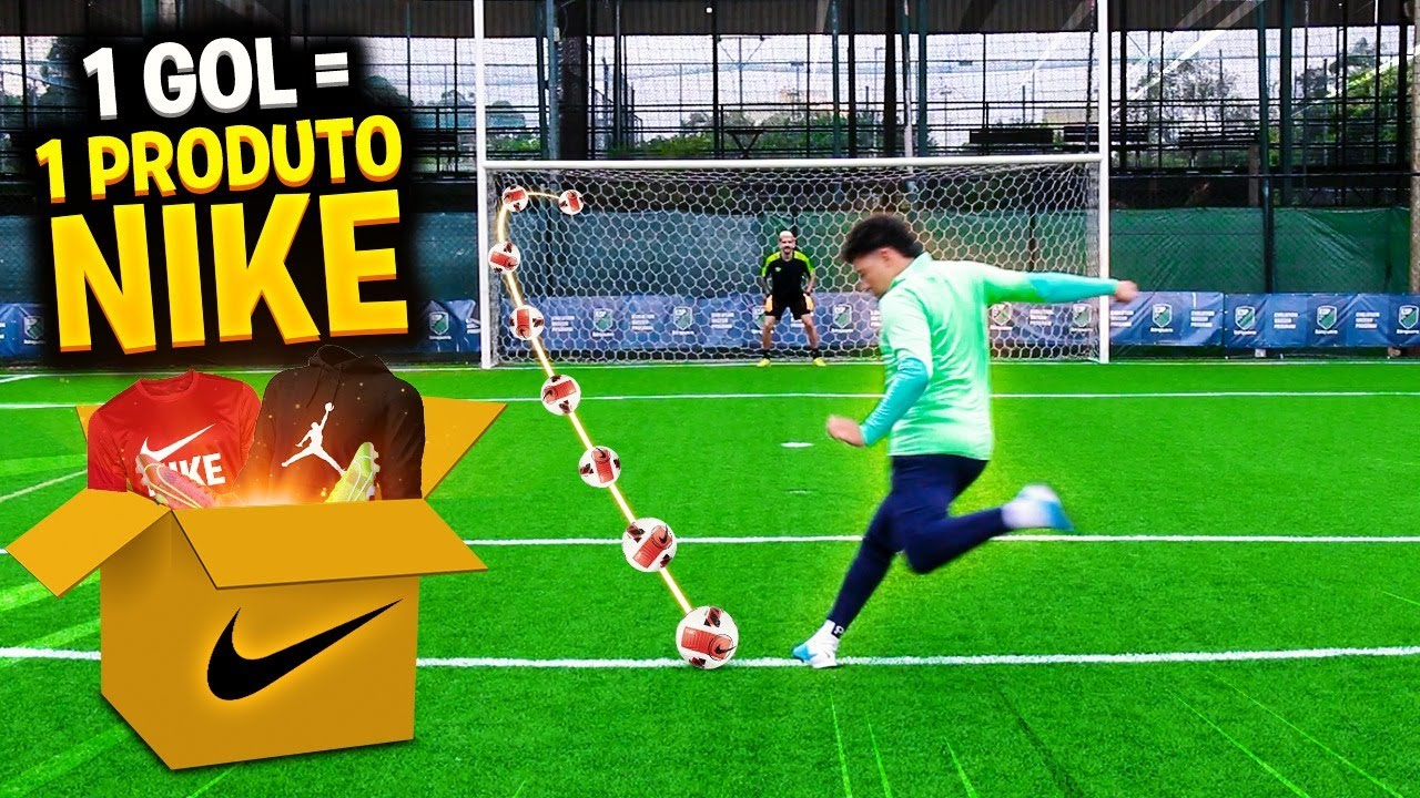 A CADA GOL, GANHA UM PRODUTO DA NIKE!! *AQUI É DE VERDADE*