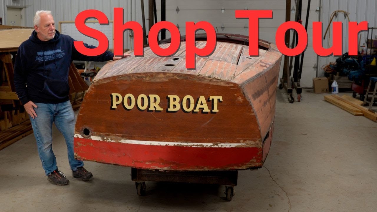 Реставрация старых лодок — Экскурсия по магазину, октябрь 2023 г.