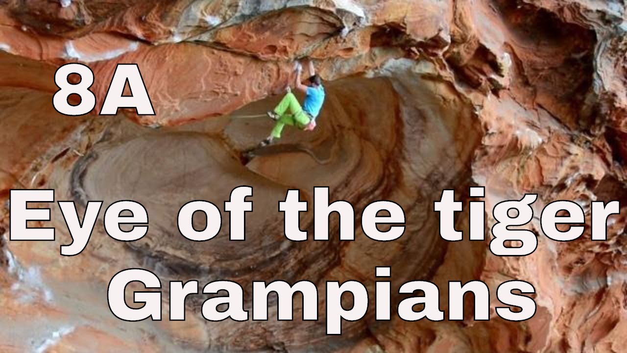 Rock Climbing -  Eye of the tiger (Grampians)