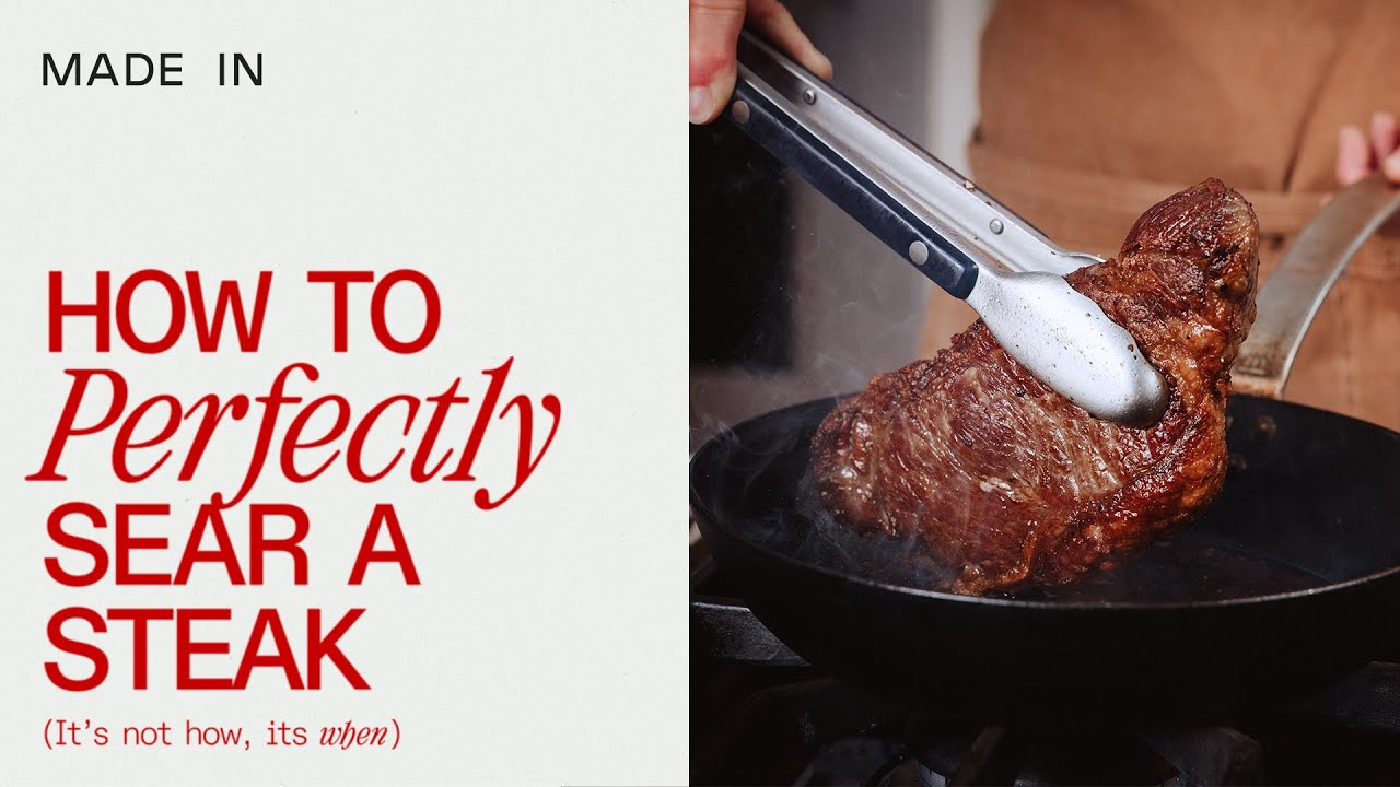 How To Perfectly Sear A Steak | Made In Cookware | Guide Book