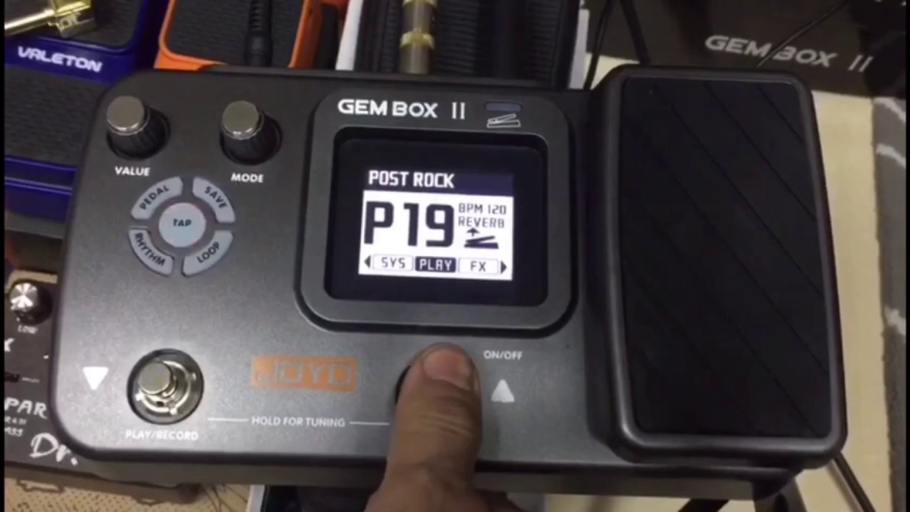 Joyo - GEMBOX II (Electric guitar pedal )