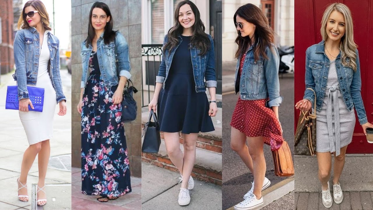 TIPS con Vestido y Chamarra de Jeans 💋 Cool