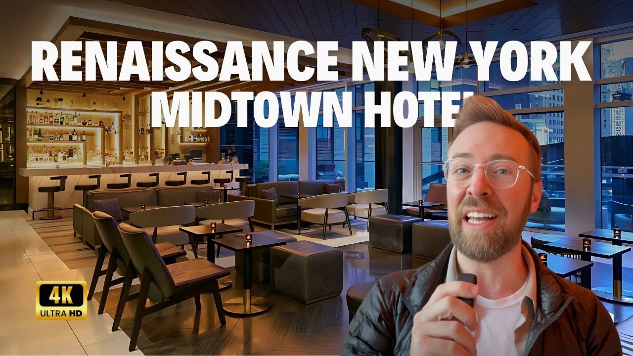 ЛУЧШИЙ отель в Мидтауне Нью-Йорка: честный обзор и полный тур Renaissance New York Midtown Hotel