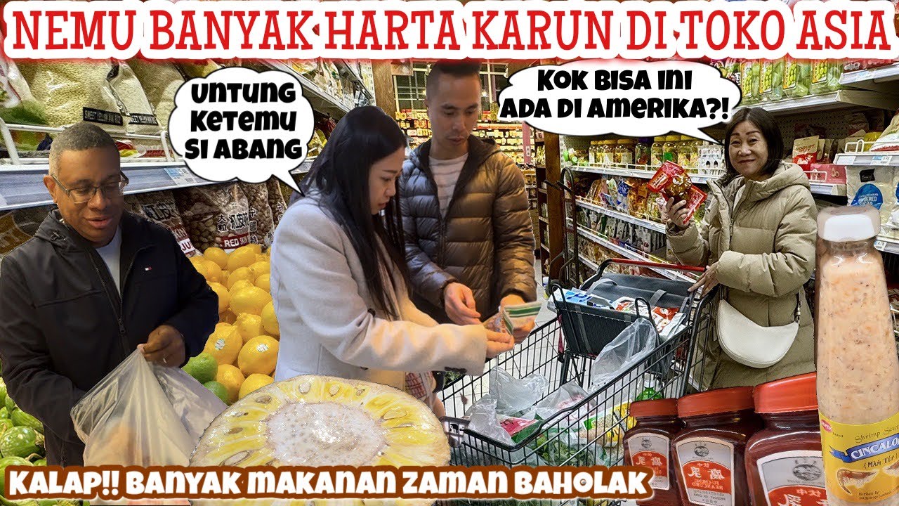 ASLI GAK NYANGKA!! NEMU BANYAK HARTA KARUN DI TOKO ASIA INI!!SEKALIAN BELANJA STOK MINGGUAN BULANAN
