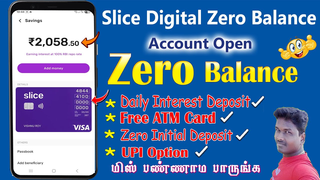 Slice Digital Zero Balance Account Open with full benefits details in Tamil 2025@Tech and Technics