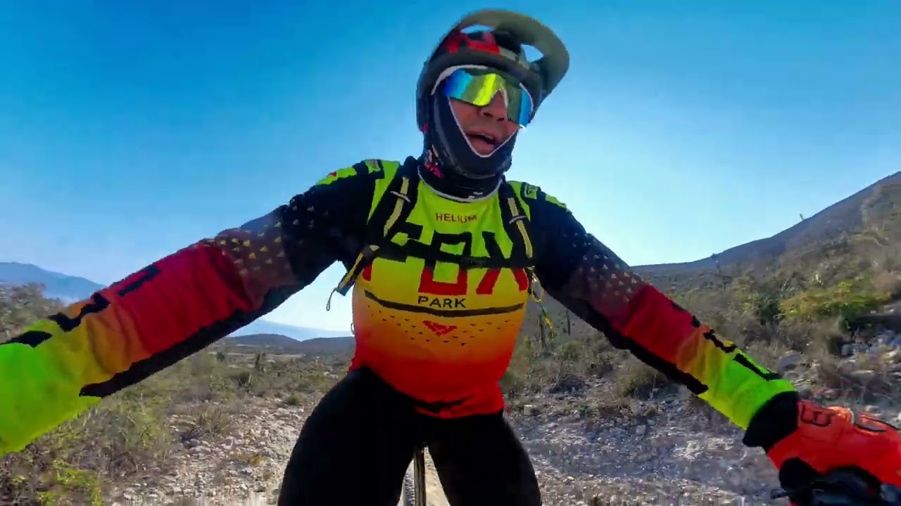 MTB estrenando Vampy bike y caída 😓😅