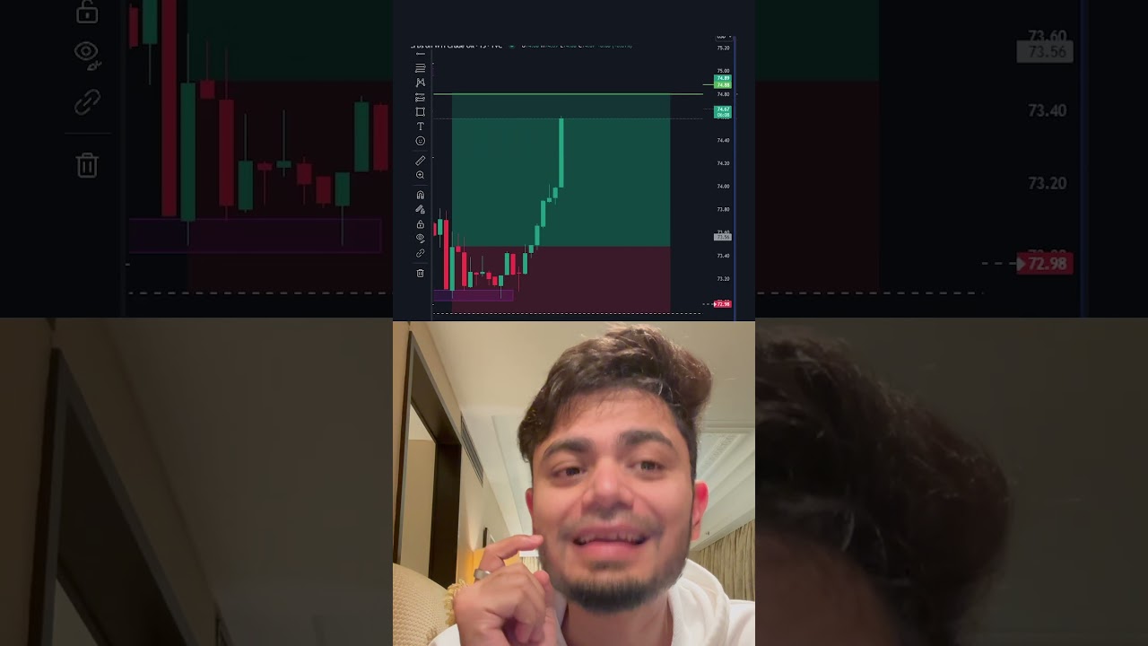 CRUDE OIL LIVE TRADE #boomingbulls #forextrading