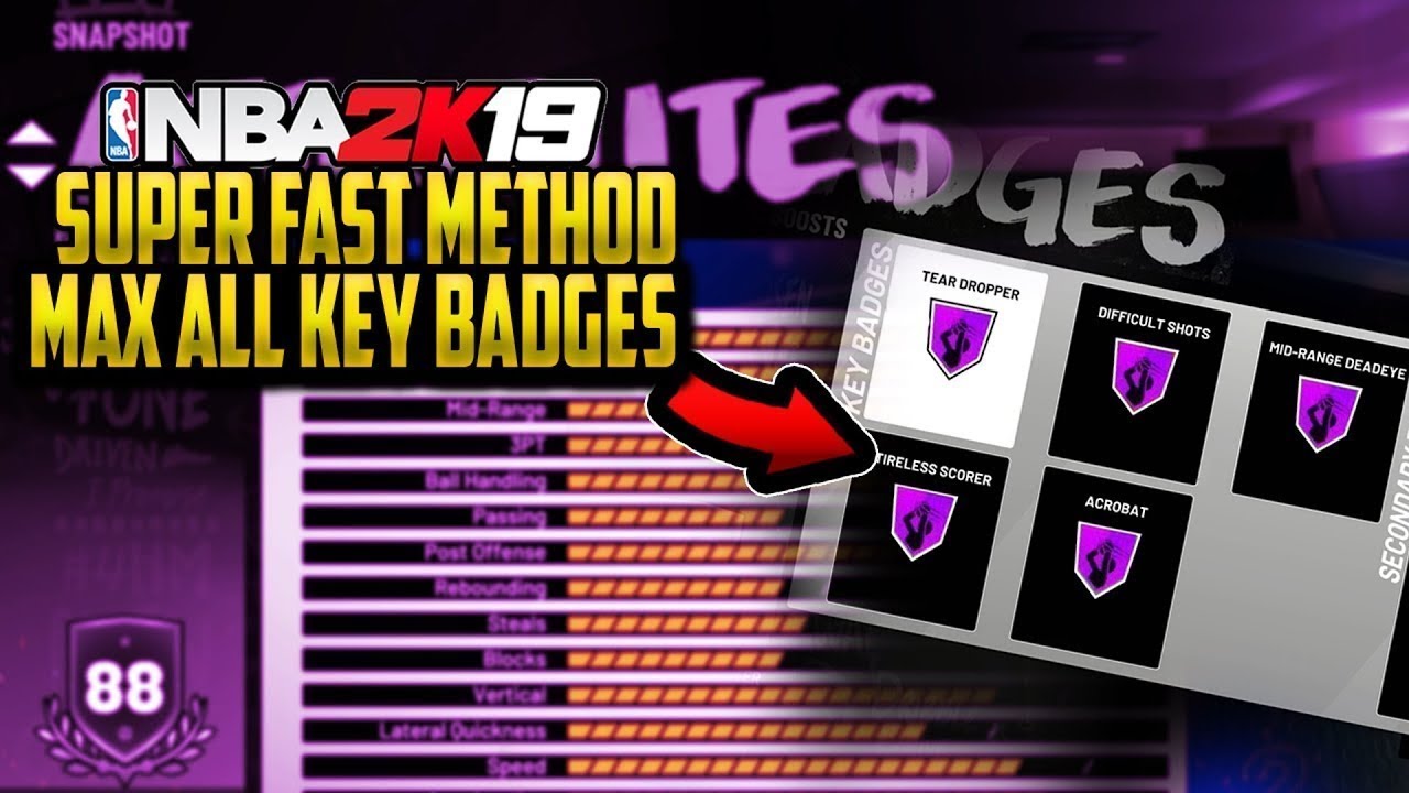 NBA 2K19 - HOW TO GET POSTERIZER FAST! SLASHER BADGE TIPS!