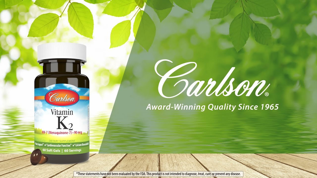 Vitamin K2 as MK-7 180 mcg