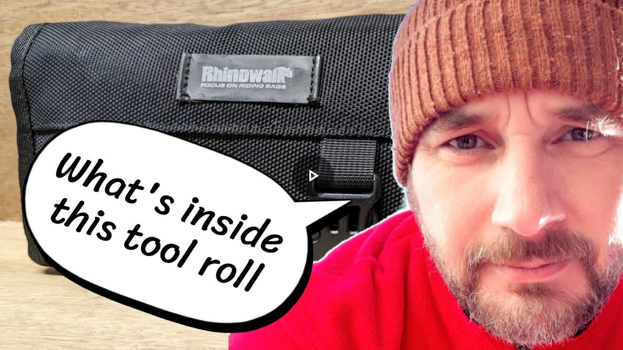 Rhinowalk Tool Roll. Perfect for my Harley Davidson SportGlide.