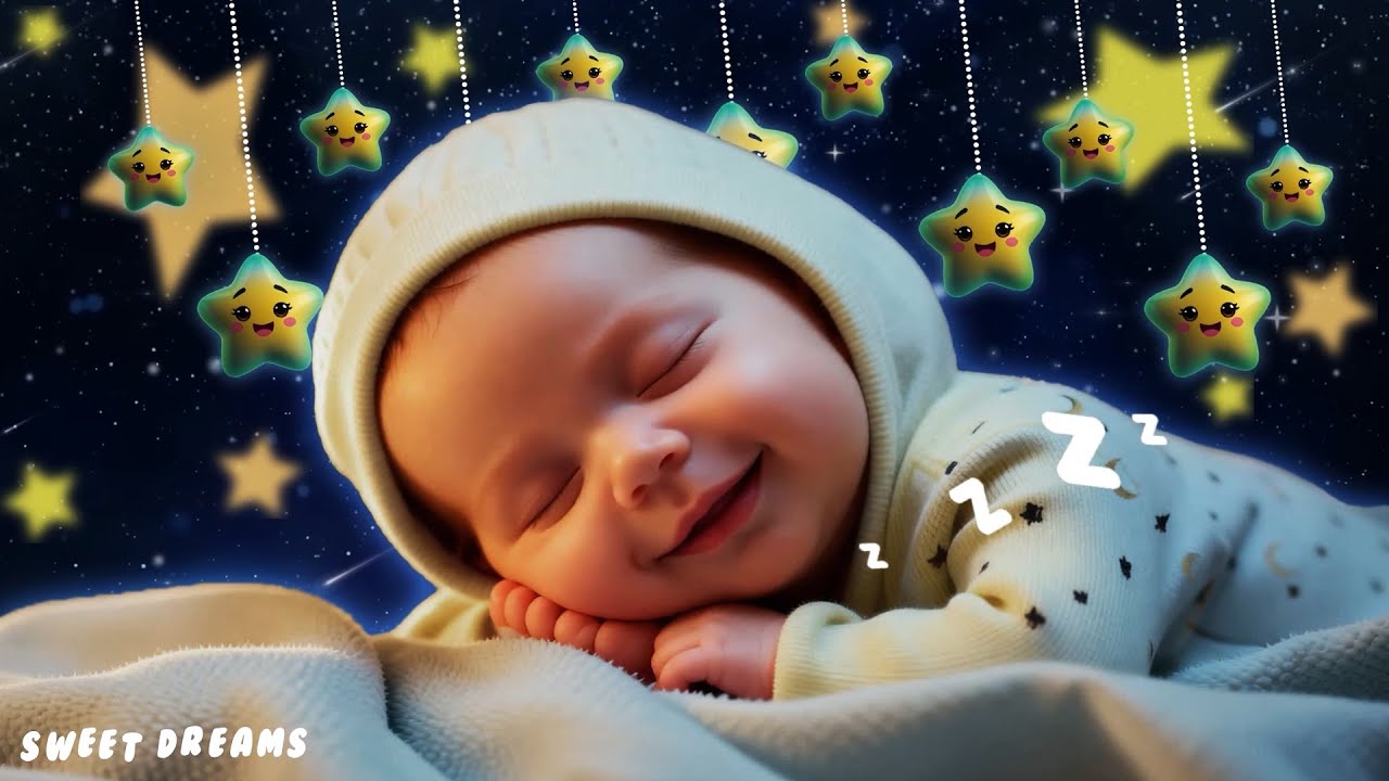 Fall Asleep Fast in 3 Minutes ♫Magical Sleep Music for Babies  🎶 Mozart & Brahms🎶Baby Sleep Echo#106