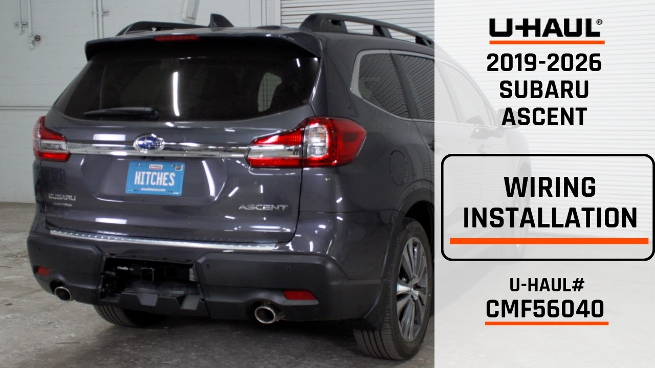2019-2025 Subaru Ascent Trailer Wiring Installation | CMF56040