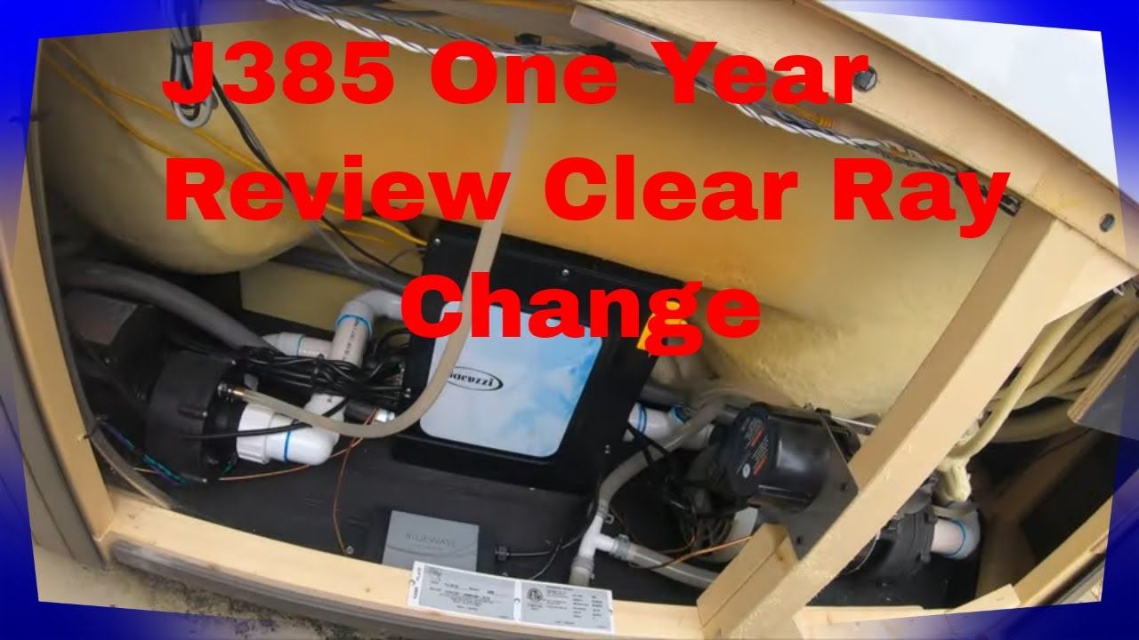Jacuzzi J385 Hot Tub 1 Year Review And Clear Ray Change Out