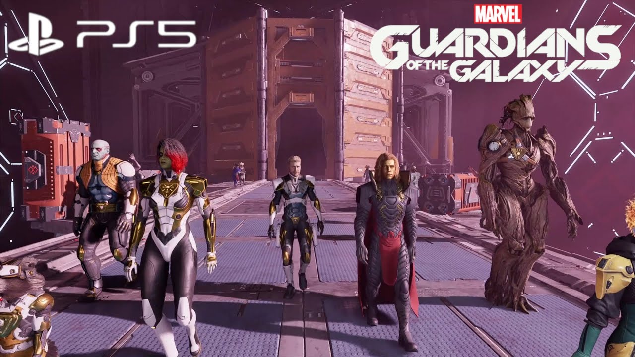 Guardians of the Galaxy (2021) - Victory Walk 1080p PS5