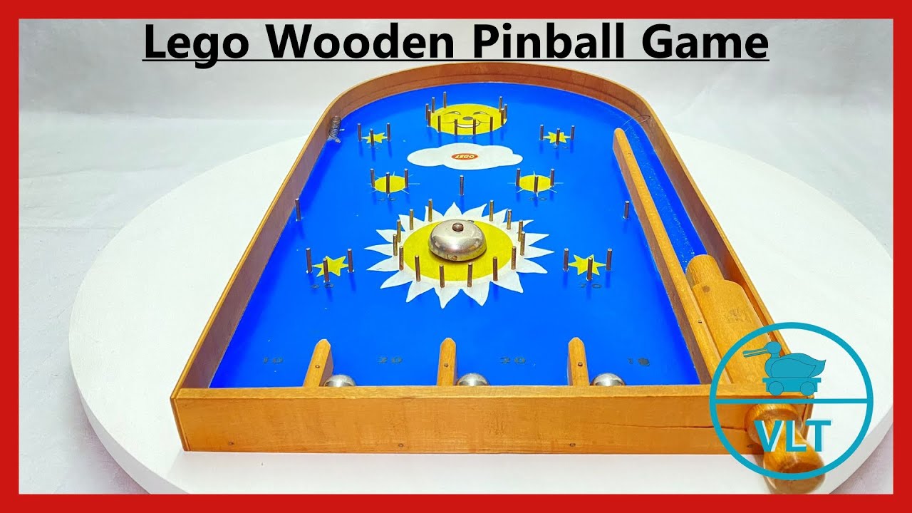 Lego Wooden Pinball Game Nr. 1380