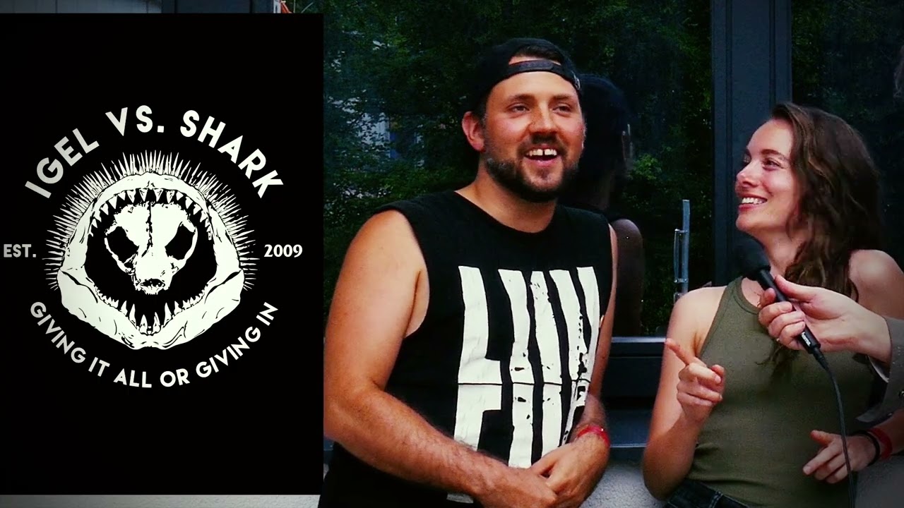 Igel vs. Shark beim Kunstmue Festival 2022 inkl. Interview