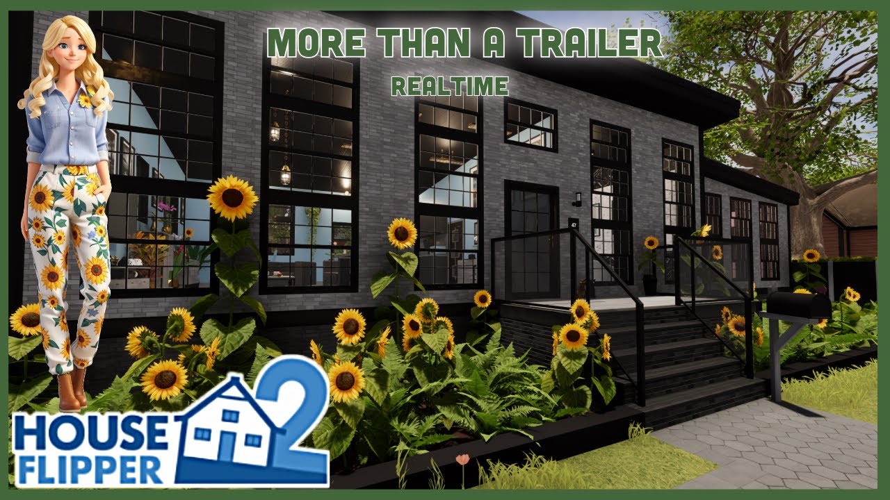 More Than A Trailer Full Build and Tour, Realtime, House Flipper 2