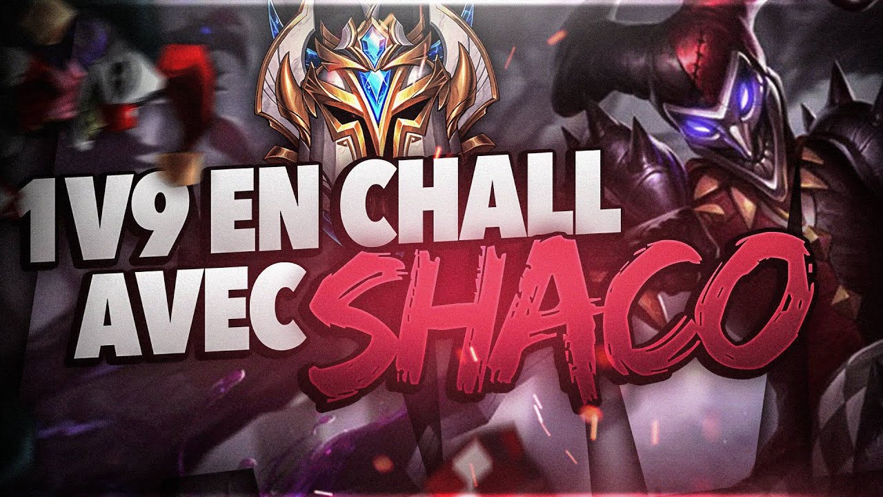 1V9 EN CHALLENGER AVEC SHACO - RANK 1 SHACO EUW SAISON 9