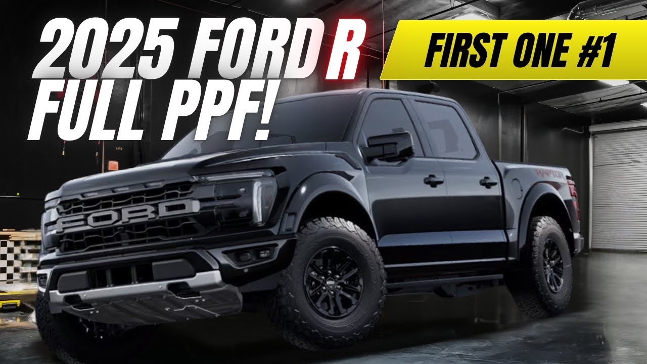 FULL PPF on a 2025 Ford Raptor!