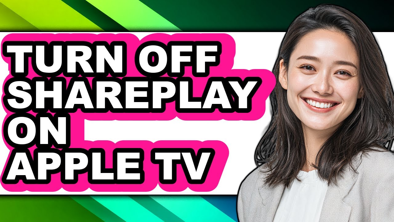 How to Turn Off Shareplay on Apple Tv (only Way)
