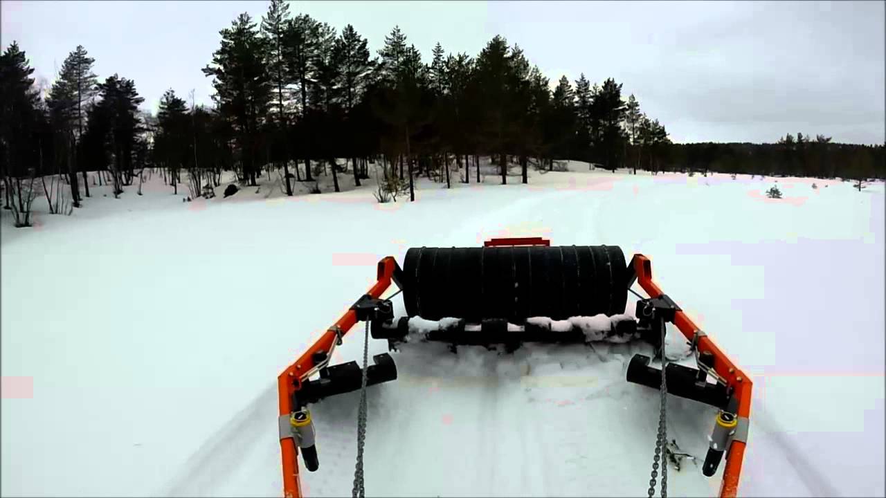 Espetveit løypelag  - løypekjøring med ATV og cat groomer 14 mars 2014