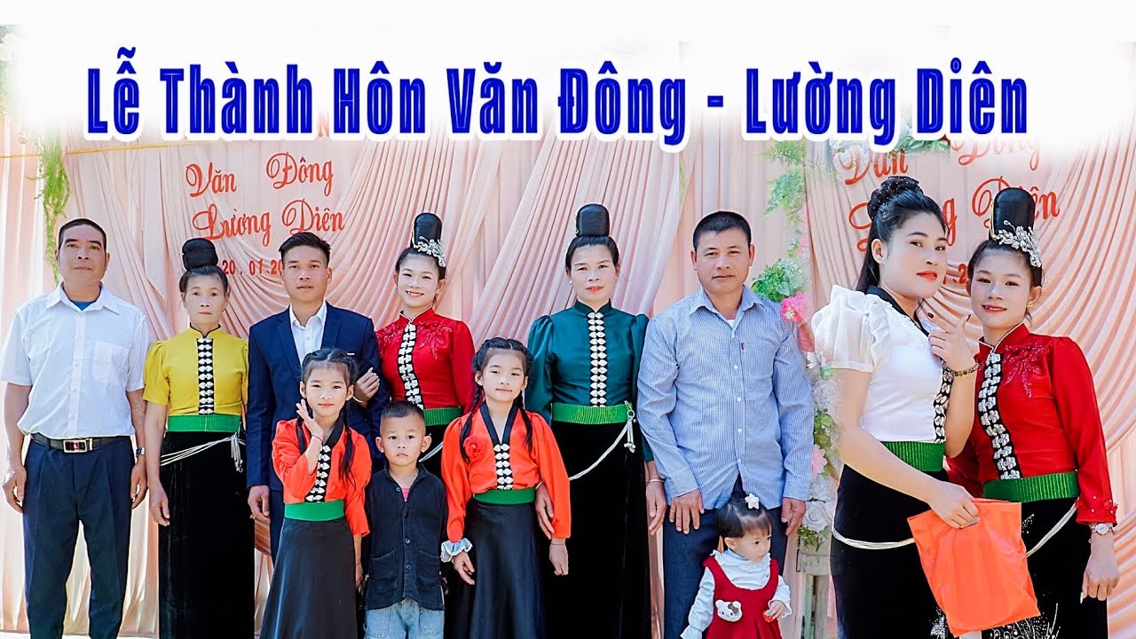 Toàn Cảnh Lễ Thành Hôn Văn Đông - Lường Diên Bản Ngoại, P Chiềng Cơi, Sơn La