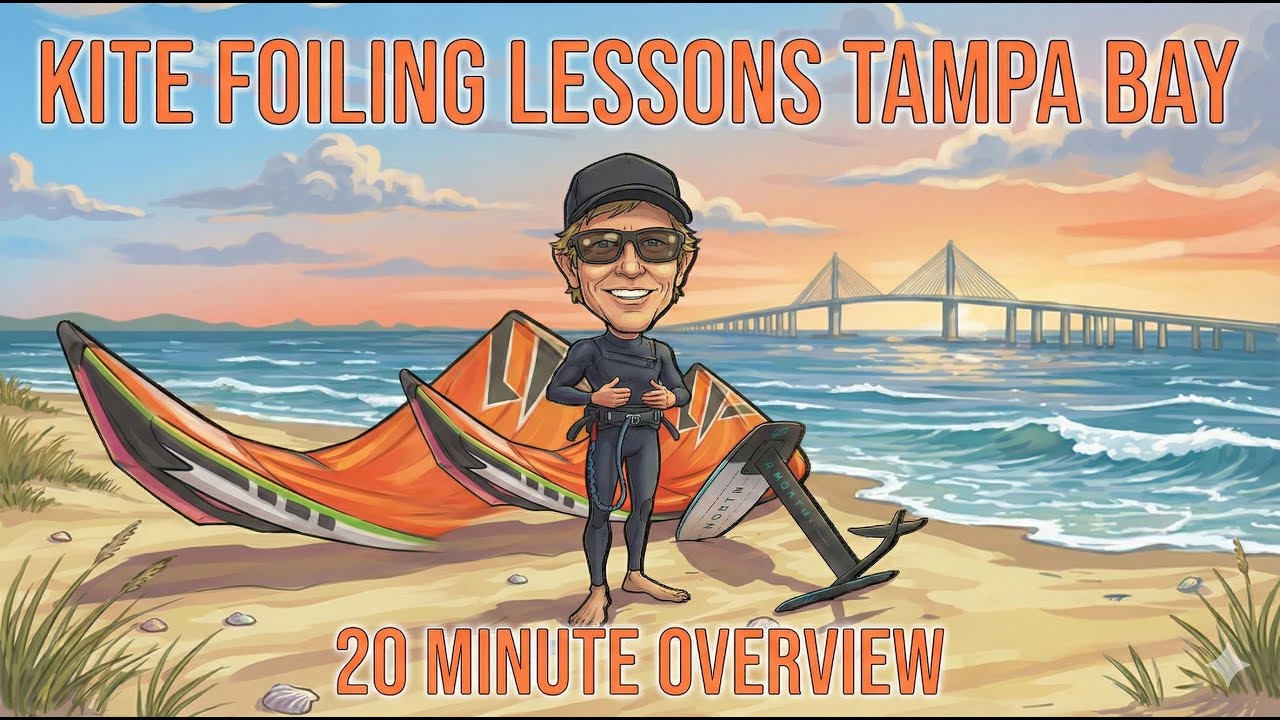 Kite Foil Lessons in Tampa Bay | 20 Minute Kite-foil Lesson