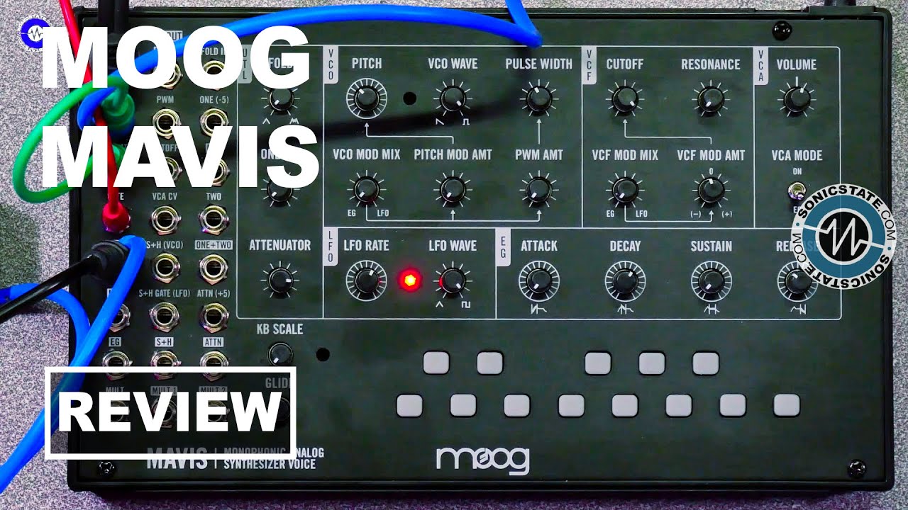 Moog Mavis Synthesizer - SonicLAB Review