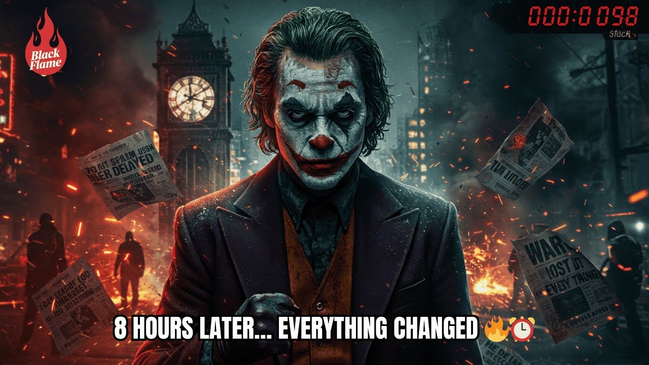 BRO… THEY DECLARED WAR WITHOUT WARNING 😳⚔️ AND IN JUST 8 HOURS, YOUR ENTIRE WORLD SHIFTED 🔥⏰#joker