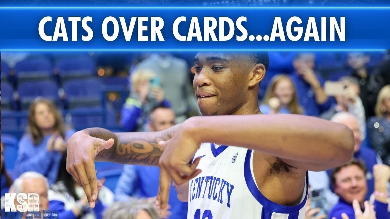 Kentucky celebrates 93-85 win over Louisville