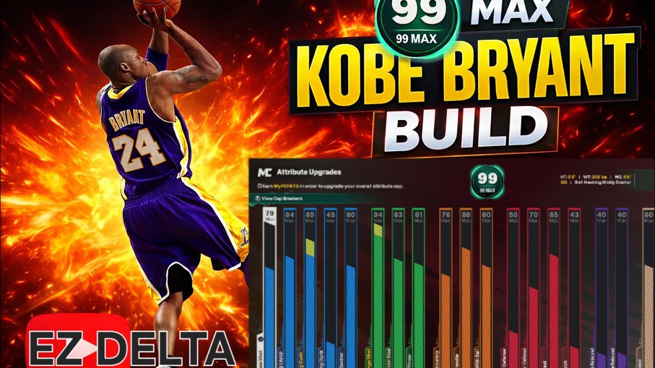 2K26 KOBE BRYANT MID RANGE DEMON BUILD