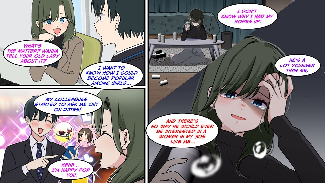 [Manga Dub] My reliable female boss was giving me advice for my love life but...