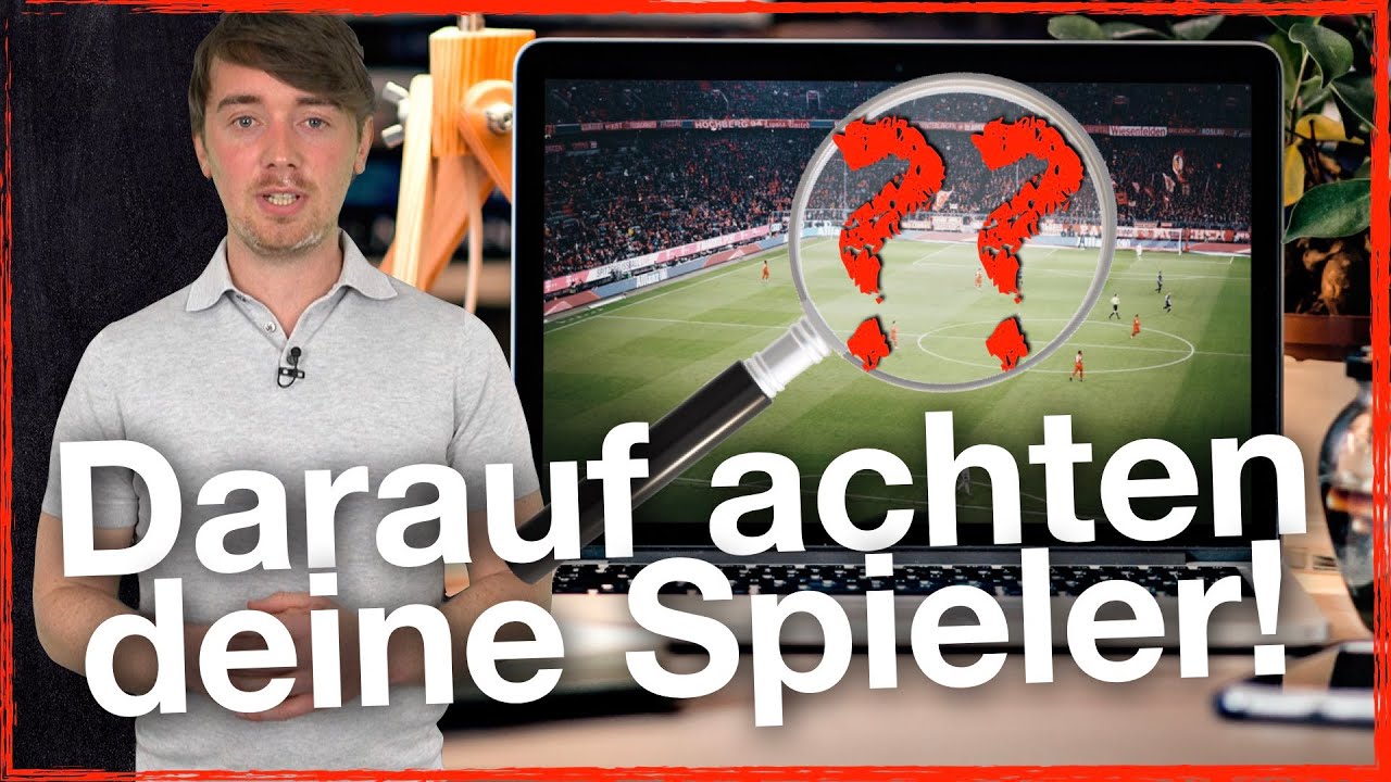 Videoanalyse im Fu&szlig;ball - Aufmerksamkeit steuern I Coach&sup2; - Masterclass
