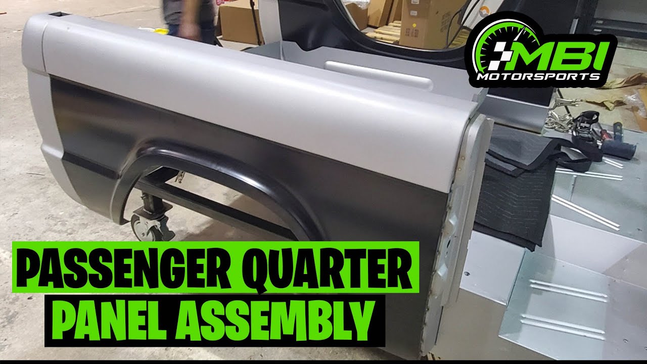 How to build 1966 to 1977 Early Bronco quarter panel assembly? (Passenger quarter) Episode #3