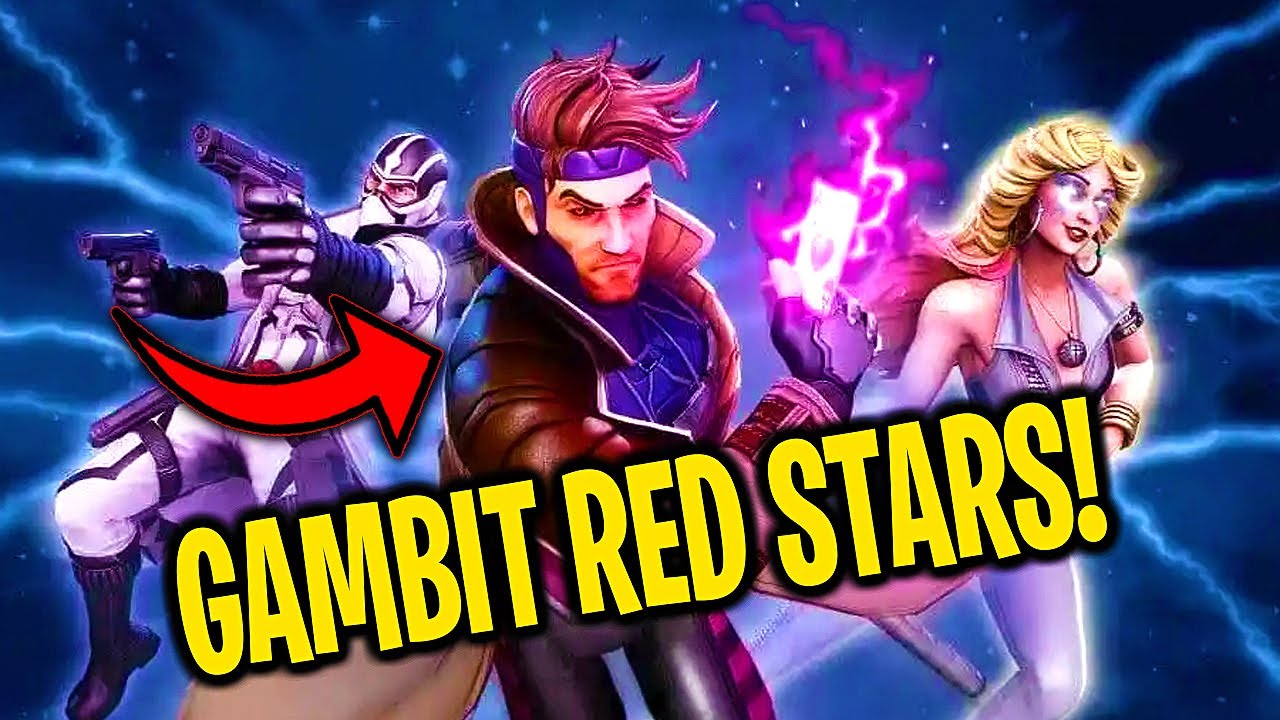 GAMBIT RED STAR ORB OPENING! - MARVEL Strike Force -MSF