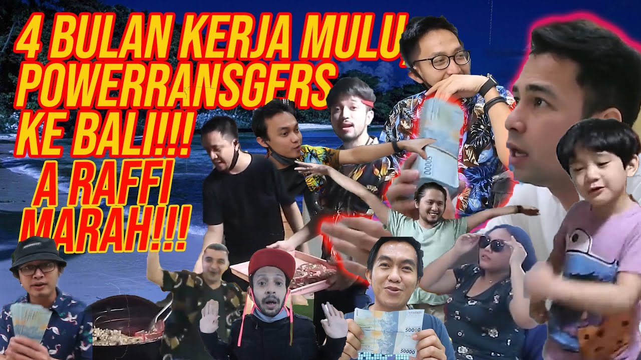 POWERRANSGER KE BALI, A RAFFI KASIH PESANGON