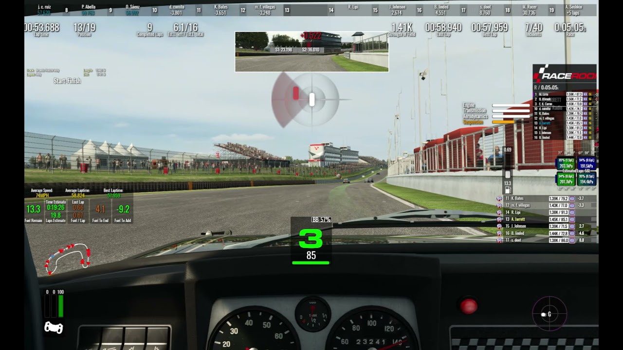RaceRoom Racing Experience NSU TTS @ BRANDS HATCH  ROOKIE RANKED    COCKPIT VIEW
