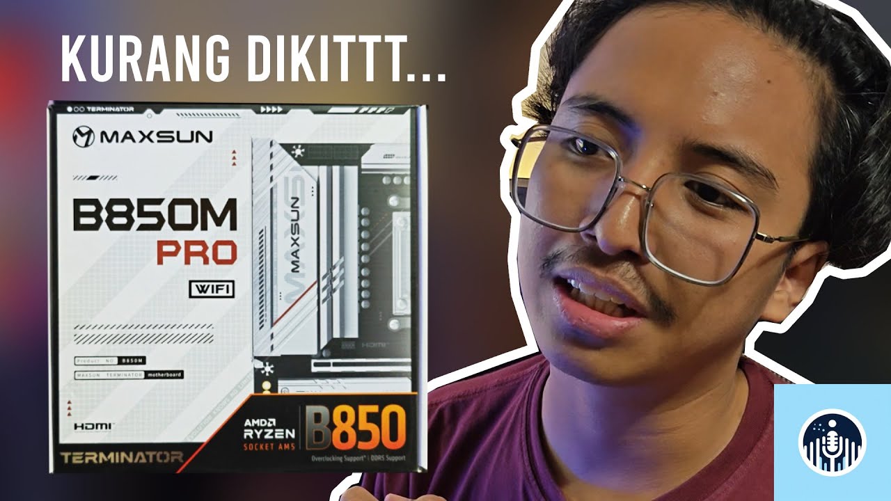DIKIT LAGI PERFECT LHO INI... | Maxsun Terminator B850M Pro Wifi